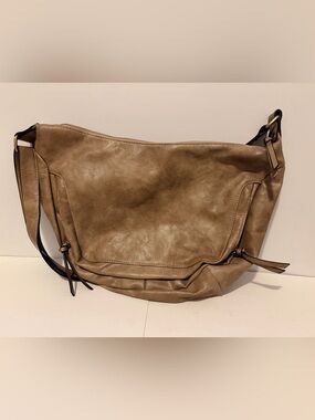 Joy Susan Taupe Hobo Shoulder Bag
